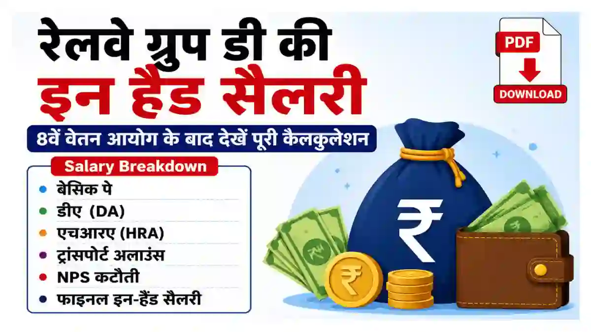 Railway Group D Salary in Hand Hindi
